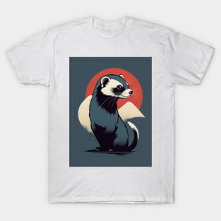 Ferret 1 - Japanese Old Vintage T-Shirt